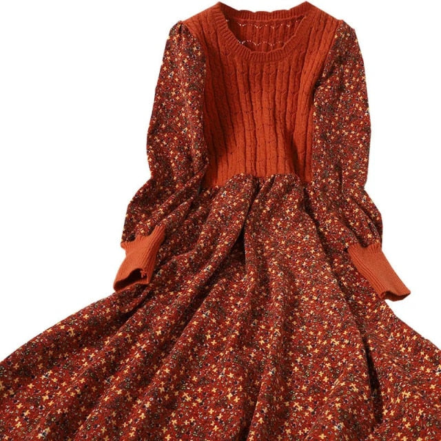 Fiona Floral Dress - Multiple Colours (S-XL)