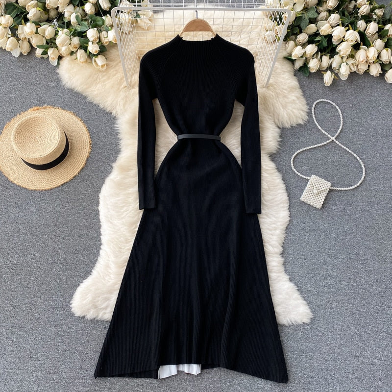 Retro Life Pleated Dress (S-XXL)