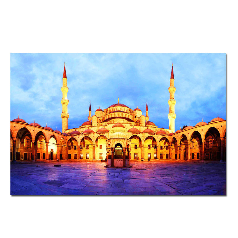 Blue Sultan Ahmed Mosque Wall Art