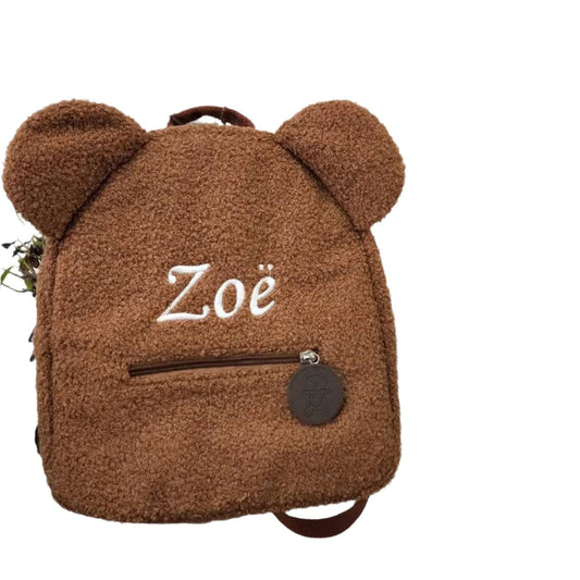 Trip To The Zoo Personalised Embroidery Backpack