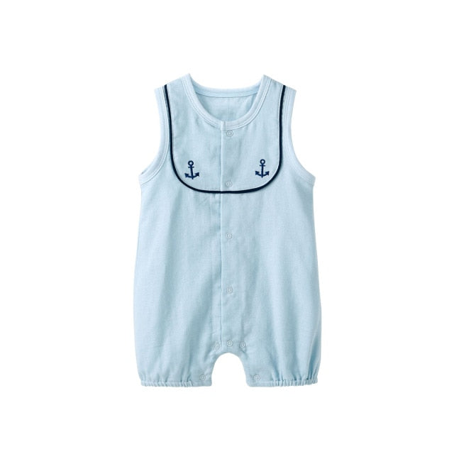 Tides In Sleeveless Romper