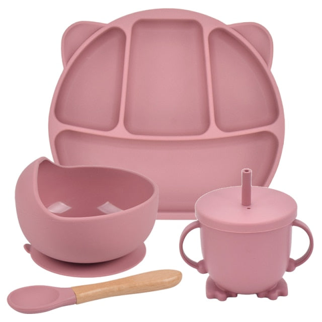 Big Tummys 4Pc Silicone Plate Set