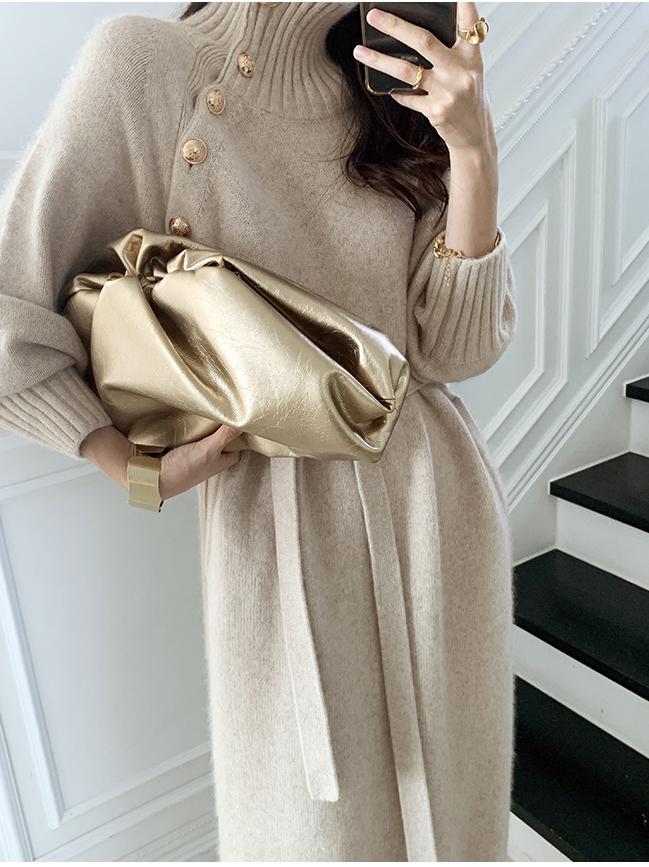 Elena Elegant Sweater Dress - Multiple Colours (S-XL)