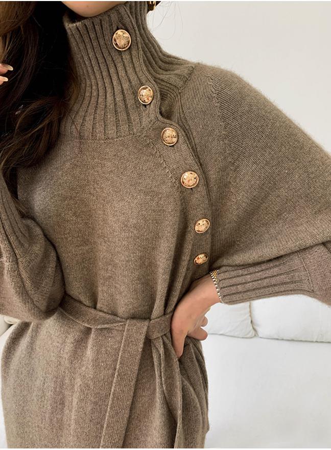 Elena Elegant Sweater Dress - Multiple Colours (S-XL)