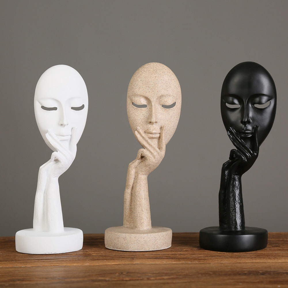 Behind My Mask Sculptures