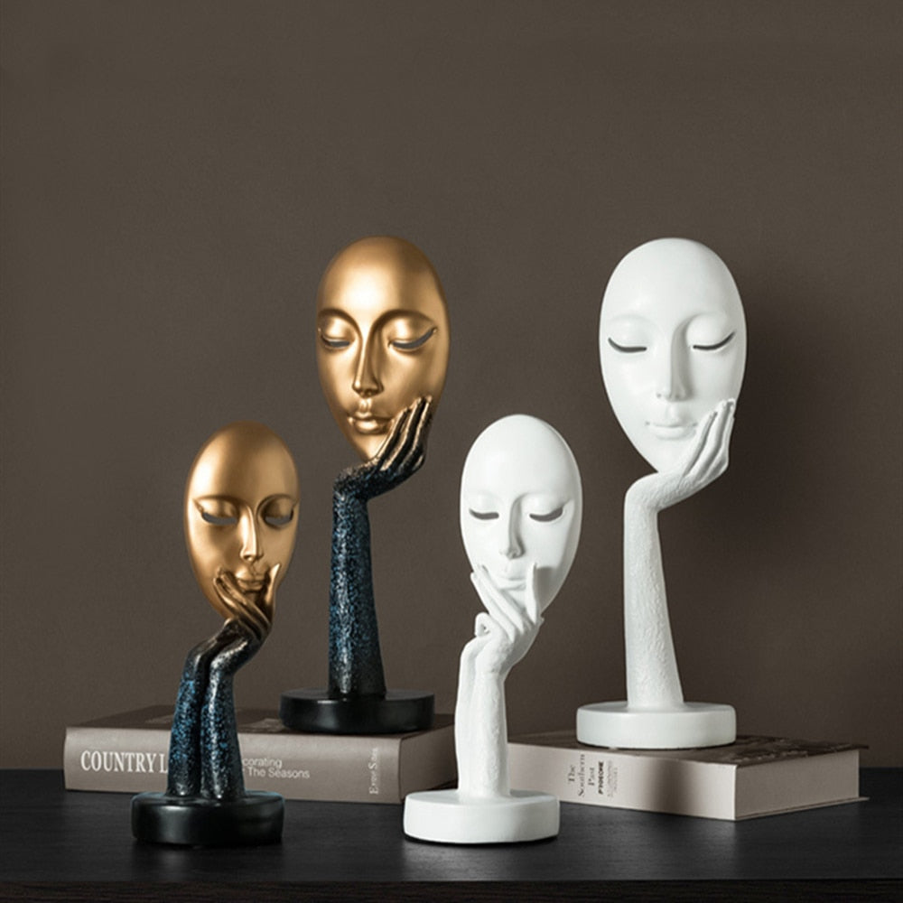 Behind My Mask Sculptures