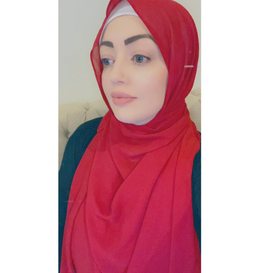 Dina Chiffon Scarf - Multiple Colours