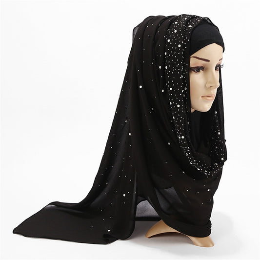 Maha Diamond Chiffon Scarf - Multiple Colours