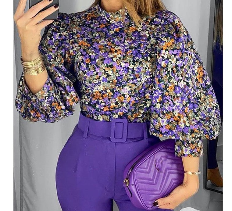 One In A Million Floral Blouse (S-L)