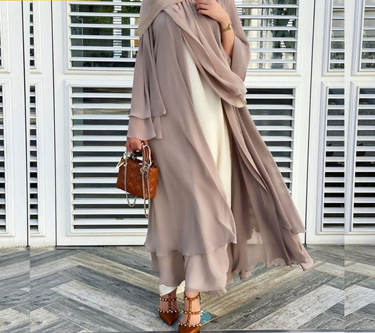 Sway My Way Over Sized Abaya Cardigan - 2 Colours (S-XXL)