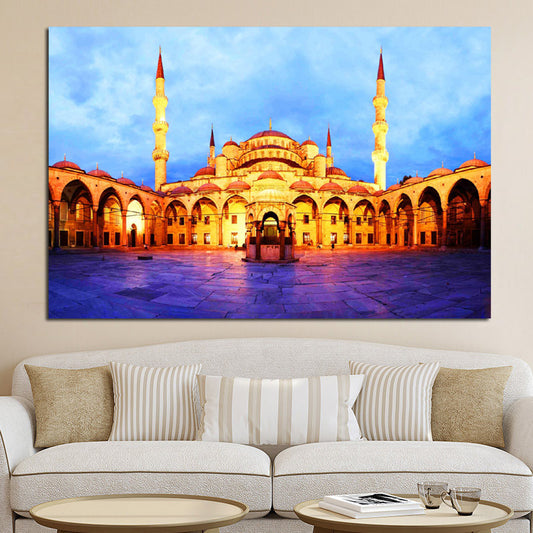 Blue Sultan Ahmed Mosque Wall Art